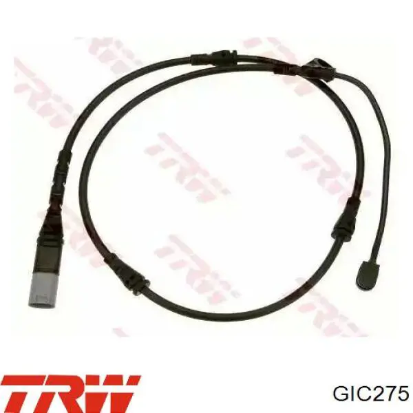 Czujnik zużycia klocków hamulcowych przedni TRW GIC275 cena, od 13,54 USD