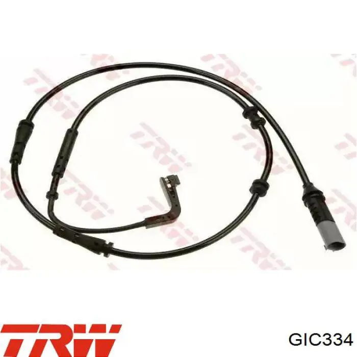 Czujnik zużycia klocków hamulcowych tylny TRW GIC334 cena, od 12,57 USD