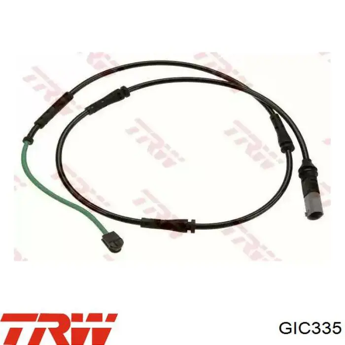 Czujnik zużycia klocków hamulcowych tylny TRW GIC335 cena, od 17,55 USD