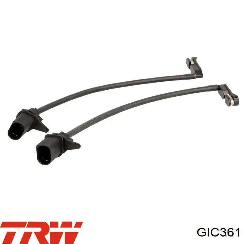 Czujnik zużycia klocków hamulcowych tylny TRW GIC361 cena, od 8,22 USD