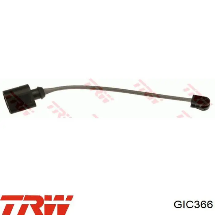 Czujnik zużycia klocków hamulcowych przedni TRW GIC366 cena, od 5,37 USD