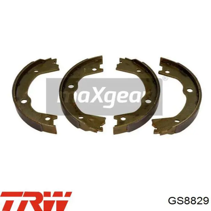 Klocki hamulca ręcznego TRW GS8829 cena, od 26,97 USD