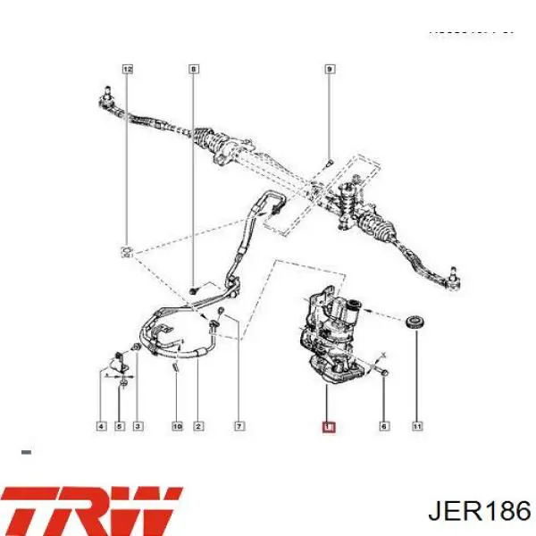 Pompa wspomagania hydraulicznego kierownicy Renault (RVI) 491107874R cena, od 483,53 USD