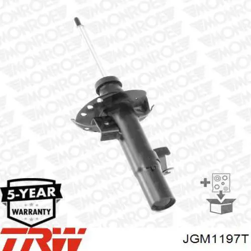 Do koszyka JGM1197T TRW Amortyzator przedni