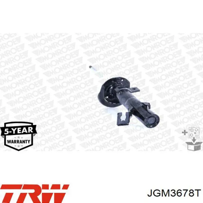 Do koszyka JGM3678T TRW Amortyzator przedni