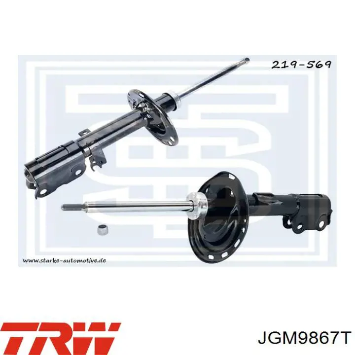 Do koszyka 4854033380 Toyota Amortyzator tylny lewy