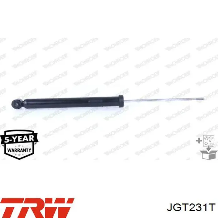 Amortyzator tylny TRW JGT231T cena, od 42,16 USD