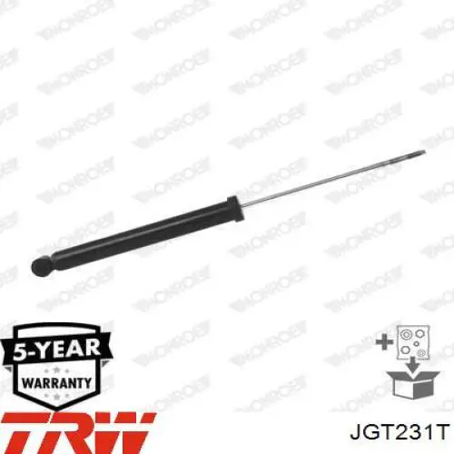 Do koszyka JGT231T TRW Amortyzator tylny