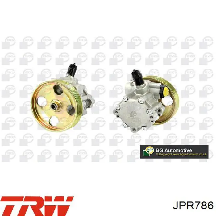 Pompa wspomagania hydraulicznego kierownicy TRW JPR786 cena, od 109,33 USD
