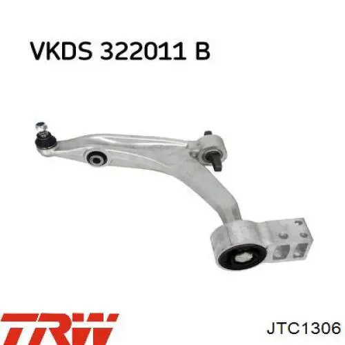 Wahacz zawieszenia przedniego dolny prawy JTC1306 TRW