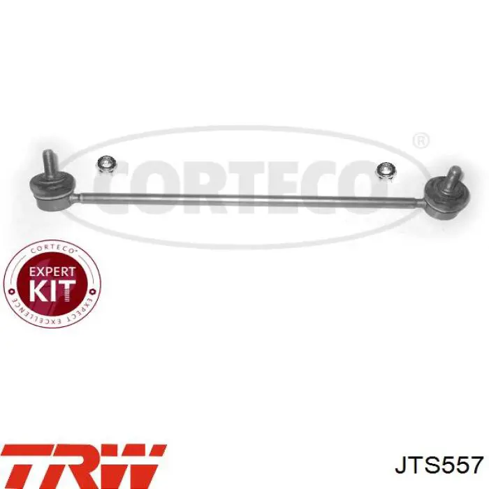 Do koszyka JTS557 TRW Łącznik stabilizatora przedniego lewy