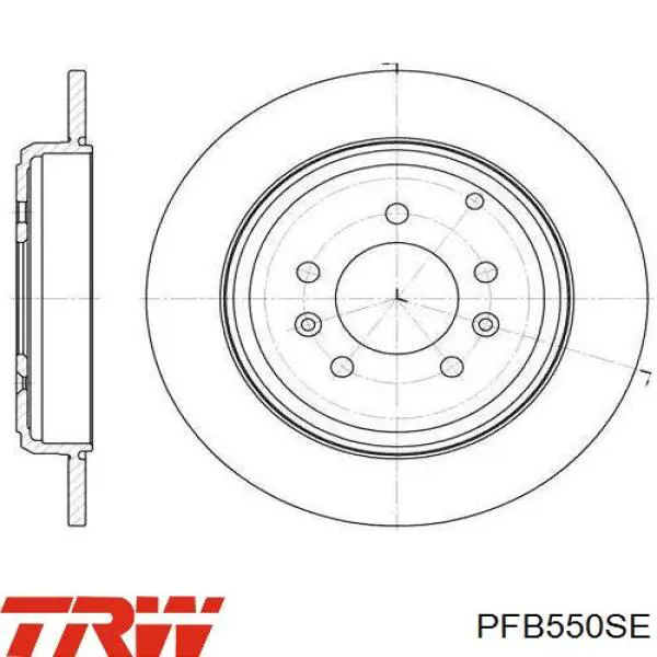 Płyn hamulcowy TRW PFB550SE cena, od 12,46 USD