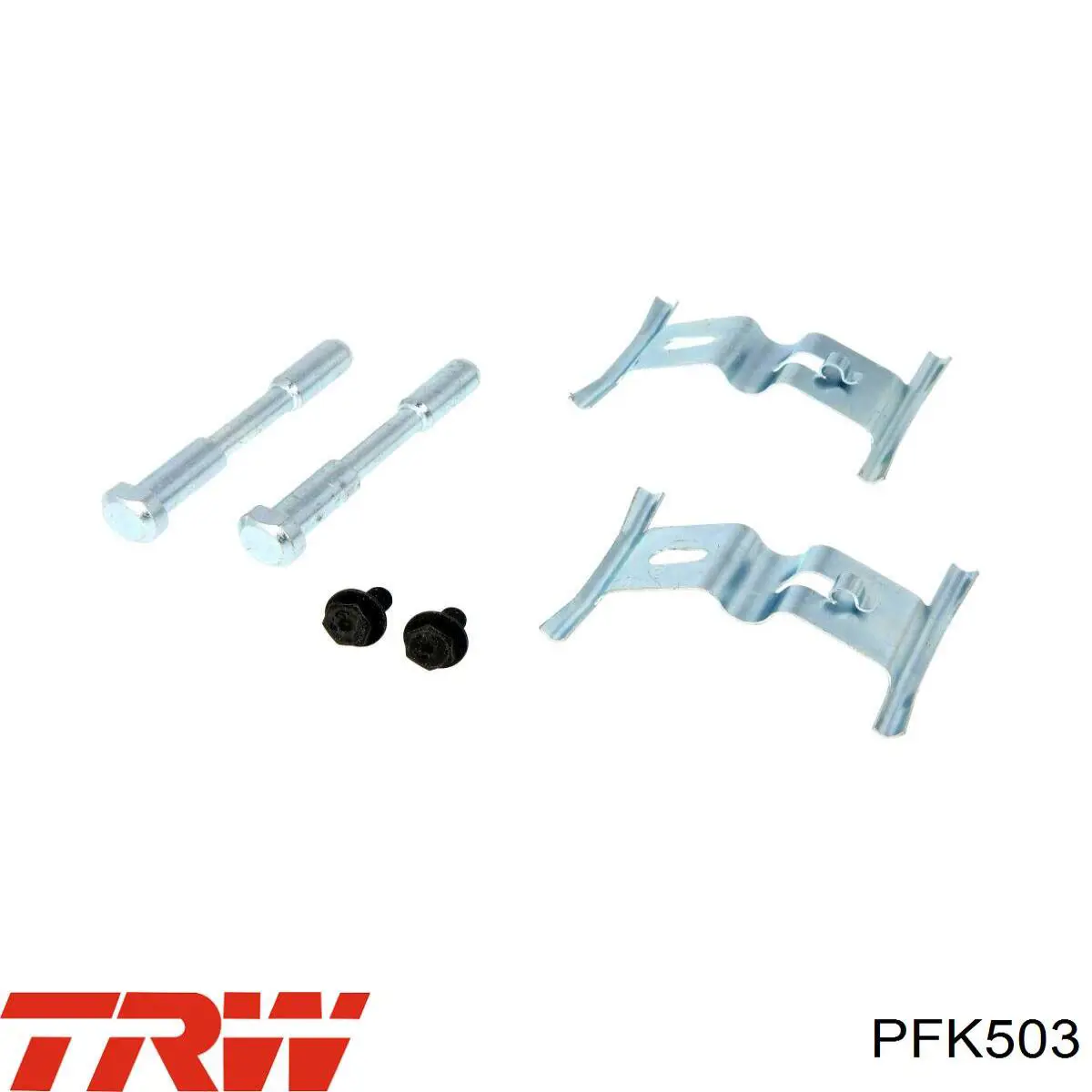 Zestaw sprężynek do mocowania klocków tarczowych przednich TRW PFK503 cena, od 22,74 USD