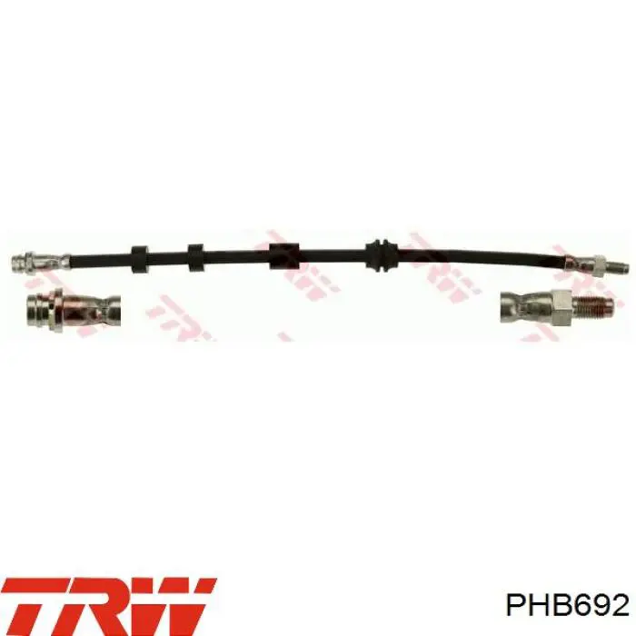 Przewód hamulcowy przedni TRW PHB692 cena, od 16,48 USD