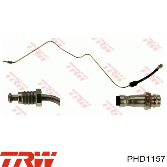 Przewód hamulcowy tylny lewy TRW PHD1157 cena, od 27,67 USD