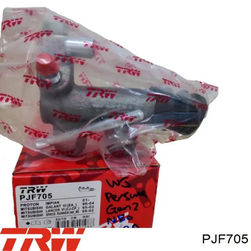 Cylinder roboczy sprzęgła TRW PJF705 cena, od 21,50 USD