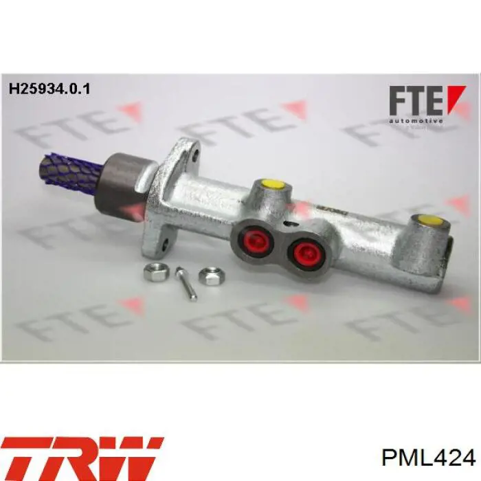 Do koszyka PML424 TRW Główny cylinder hamulców