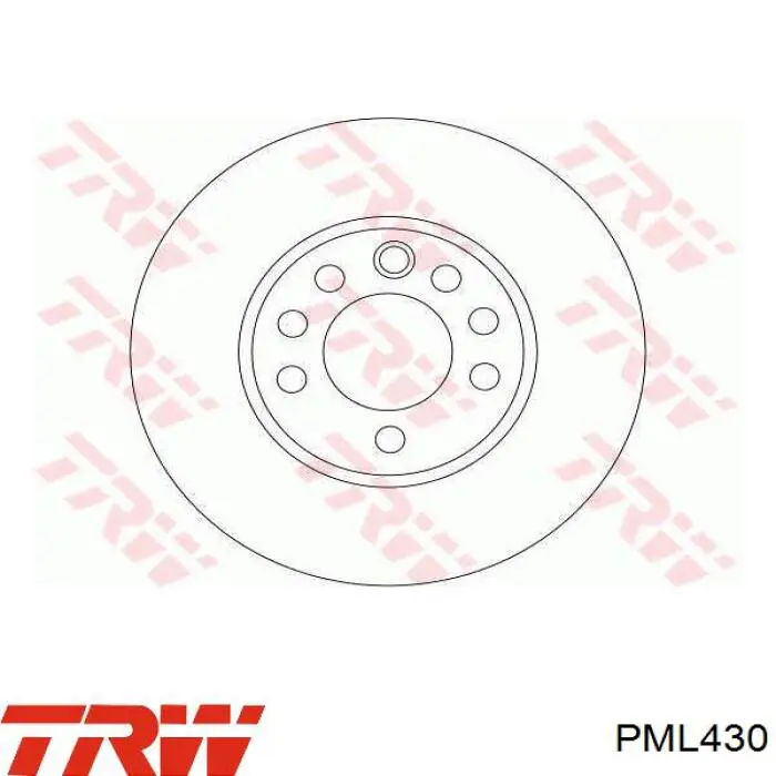 Do koszyka PML430 TRW Główny cylinder hamulców