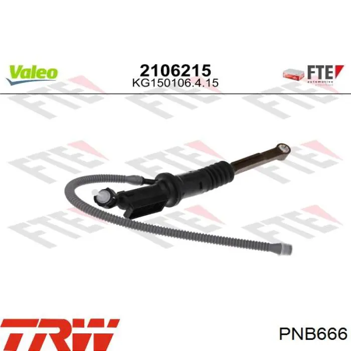 Do koszyka 9801206680 Peugeot/Citroen Cylinder sprzęgła główny