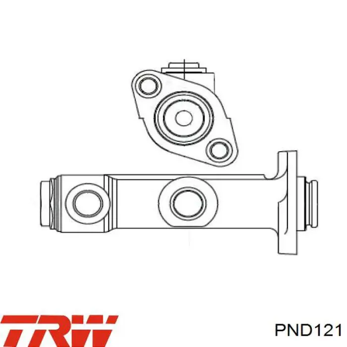 Cylinder sprzęgła główny 21011602610 Rider