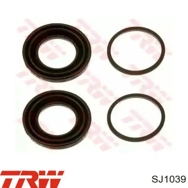 Zestaw naprawczy zacisku hamulcowego tylnego TRW SJ1039 cena, od 7,65 USD