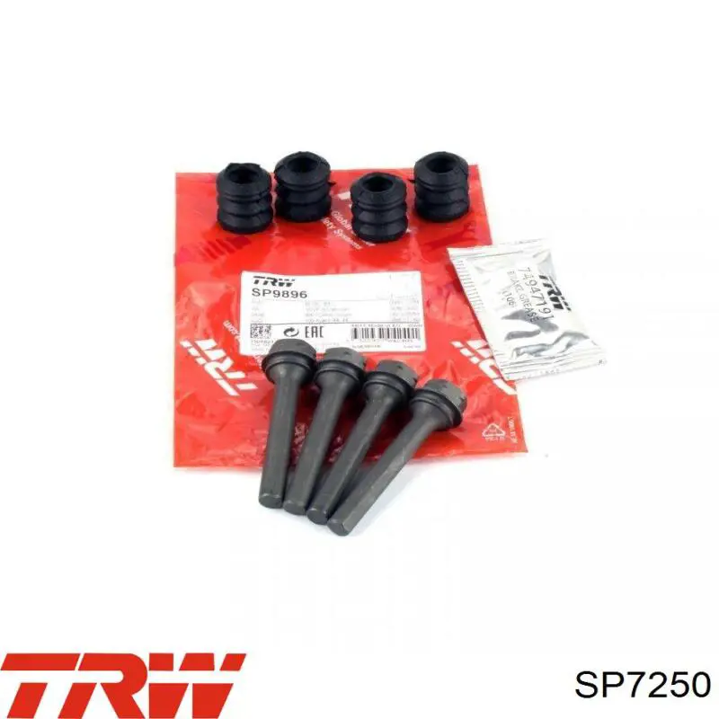 Do koszyka SP7250 TRW Zestaw naprawczy zacisku hamulcowego przedniego