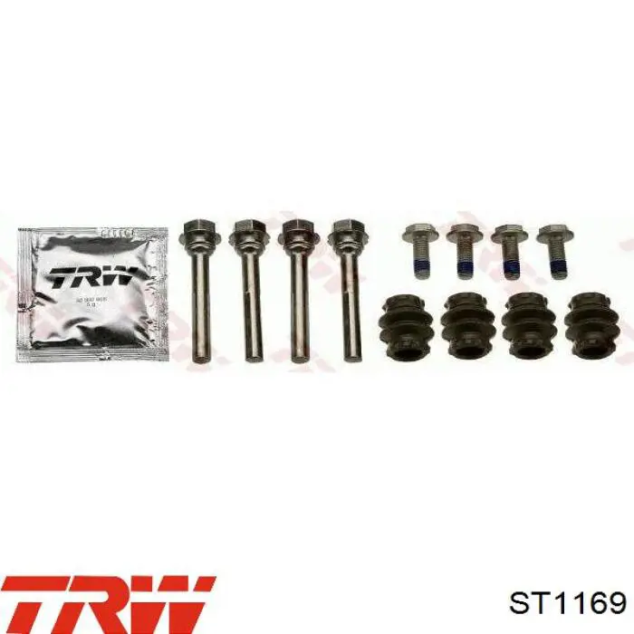 Zestaw naprawczy zacisku hamulcowego tylnego 7701208380 Renault (RVI)