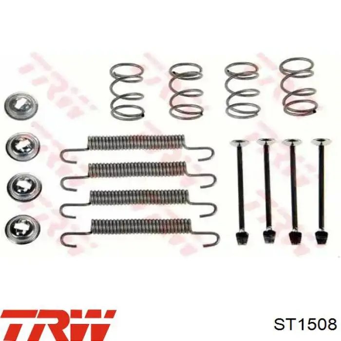 Do koszyka 411394U125 Nissan/Infiniti Zestaw naprawczy zacisku hamulcowego przedniego
