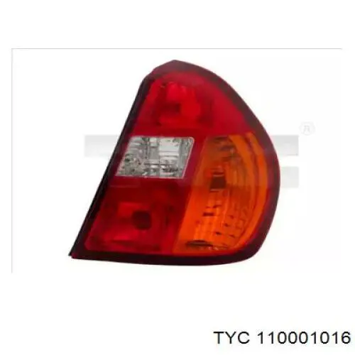 Lampa zespolona tylna prawa TYC 110001016 cena, od 42,46 USD