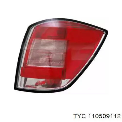 Do koszyka 93186477 Opel Lampa zespolona tylna prawa