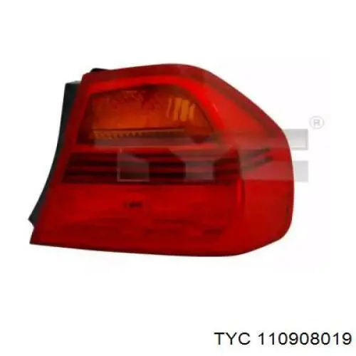 Lampa zespolona tylna lewa zewnętrzna TYC 110908019 cena, od 61,25 USD