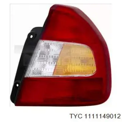 Lampa zespolona tylna prawa TYC 1111149012 cena, od 69,65 USD