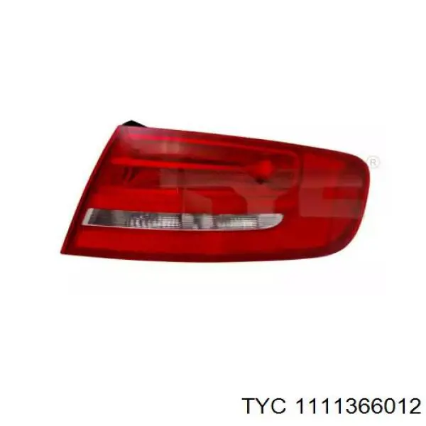 Lampa zespolona tylna lewa zewnętrzna 1337878E Polcar