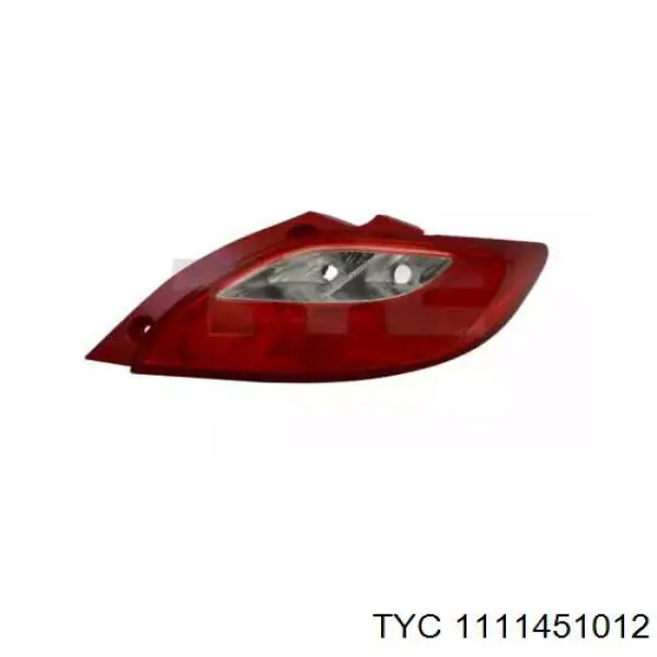 Do koszyka Lampa zespolona tylna prawa Mazda 2 II DE