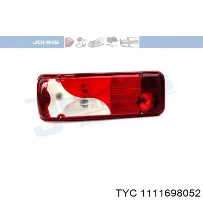 Lampa zespolona tylna lewa 5065874E Polcar