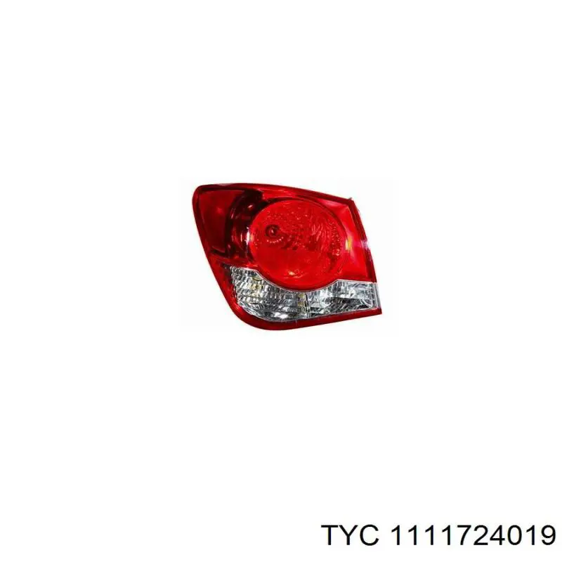 Lampa zespolona tylna lewa zewnętrzna TYC FP1711F1T