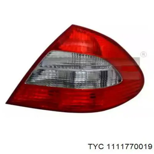Lampa zespolona tylna lewa zewnętrzna TYC 1111770019 cena, od 165,18 USD