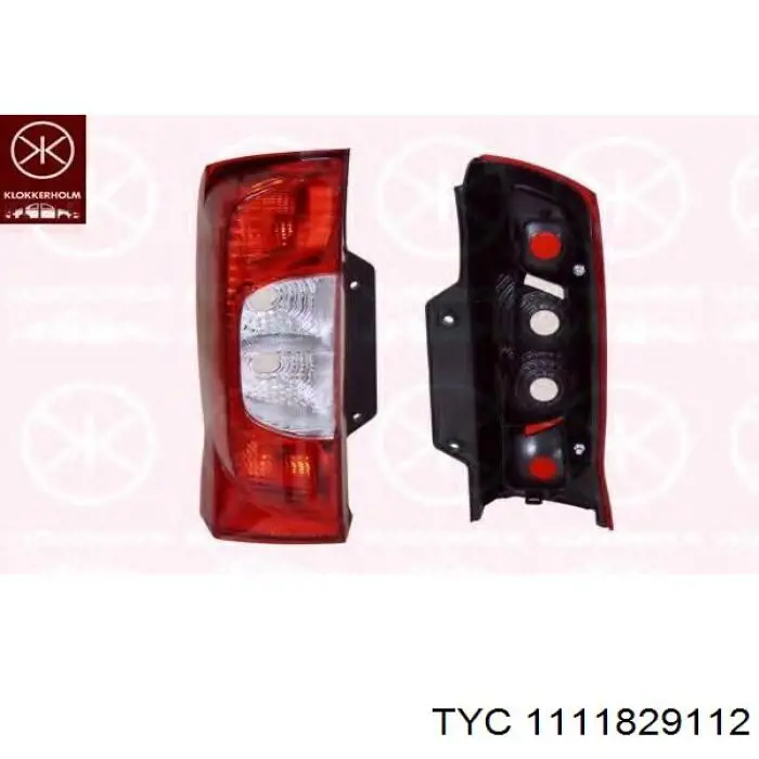 Lampa zespolona tylna prawa 01353206080 Fiat/Alfa/Lancia