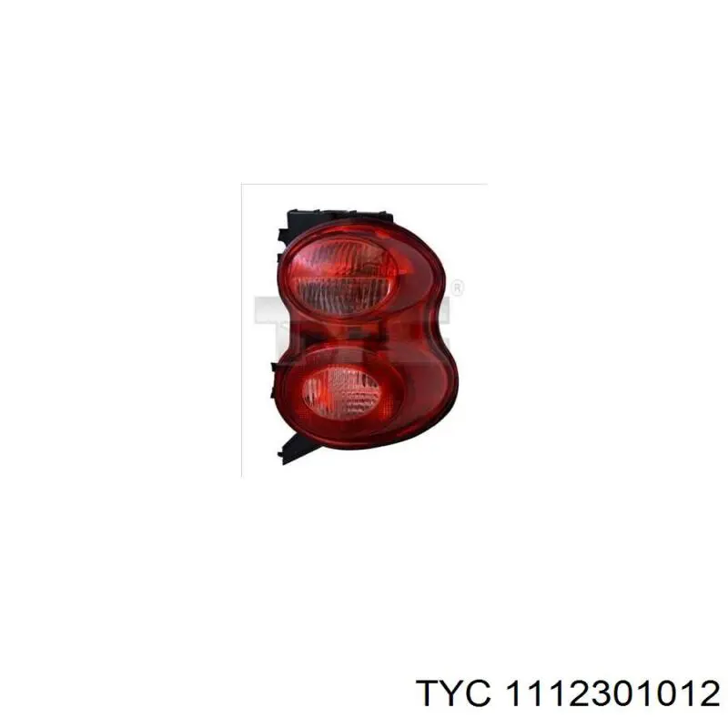 1112301012 TYC Lampa zespolona tylna prawa