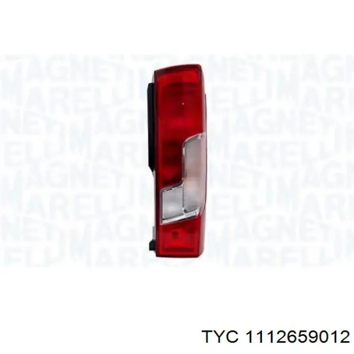 Lampa zespolona tylna prawa Peugeot/Citroen 1612401680