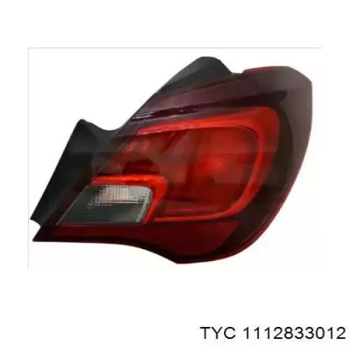 Lampa zespolona tylna prawa zewnętrzna Opel 1222566 cena, od 114,07 USD