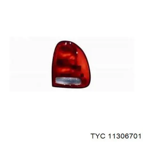  Lampa zespolona tylna prawa Chrysler Voyager 