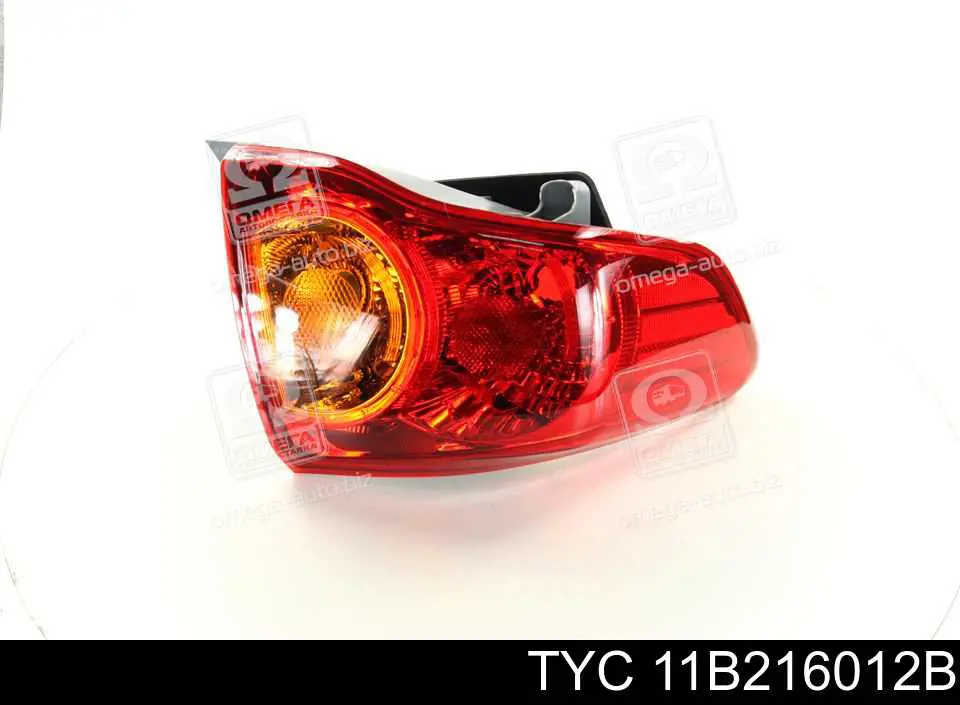 Do koszyka 11B216012B TYC Lampa zespolona tylna lewa zewnętrzna