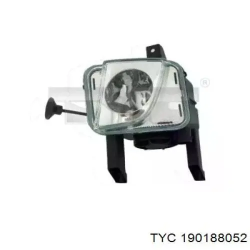 Do koszyka 5559290E Polcar Lampa przeciwmgielna lewa