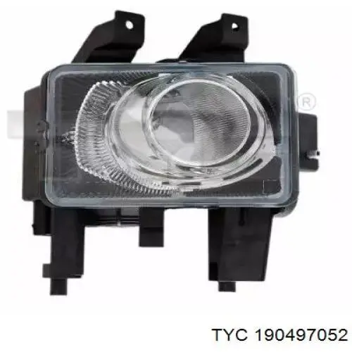 Lampa przeciwmgielna prawa 1710367 General Motors