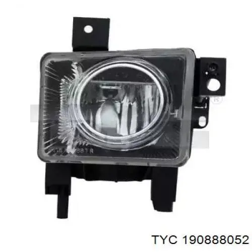 Lampa przeciwmgielna lewa TYC 190888052 cena, od 125,23 USD