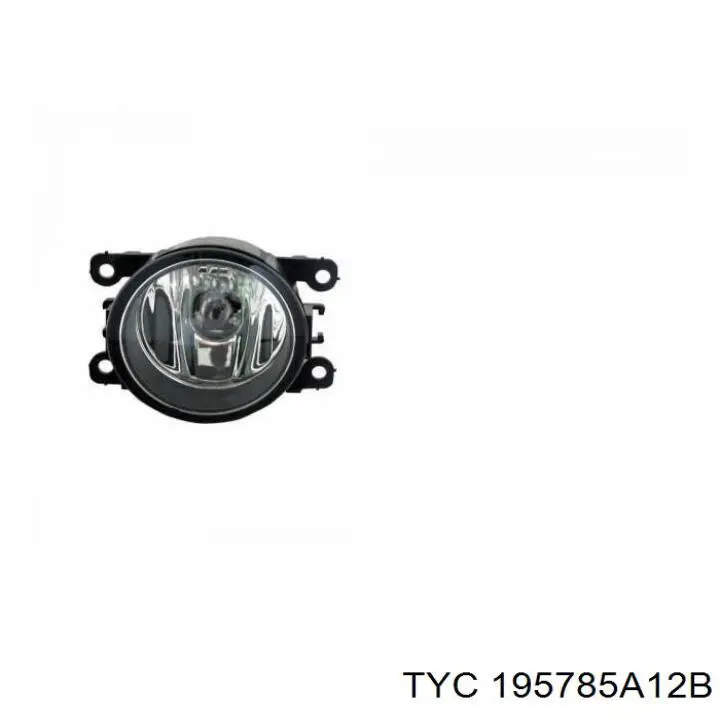 195785A12B TYC Lampa przeciwmgielna lewa/prawa