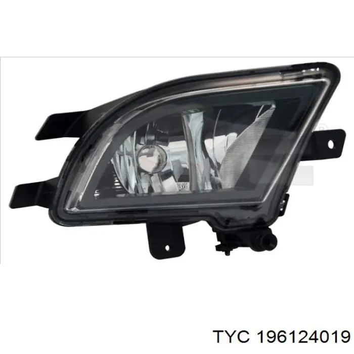196124019 TYC Lampa przeciwmgielna lewa