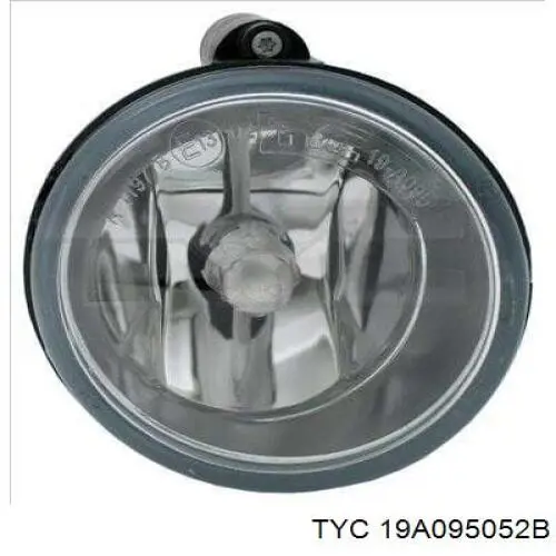 Lampa przeciwmgielna lewa 19A095052B TYC