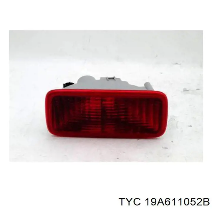 Do koszyka 19A611052B TYC Lampa zespolona zderzaka tylnego prawa